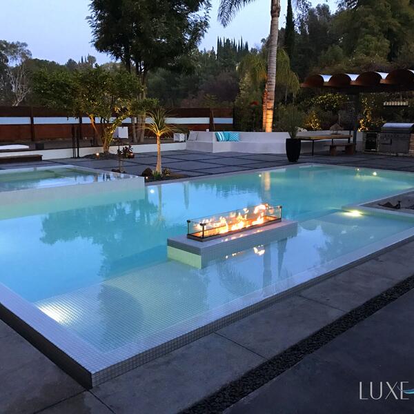 Hidden Hills Estate Pool